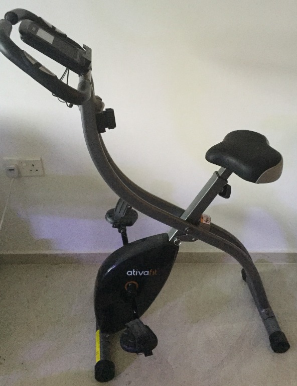 ativafit foldable exercise bike manual