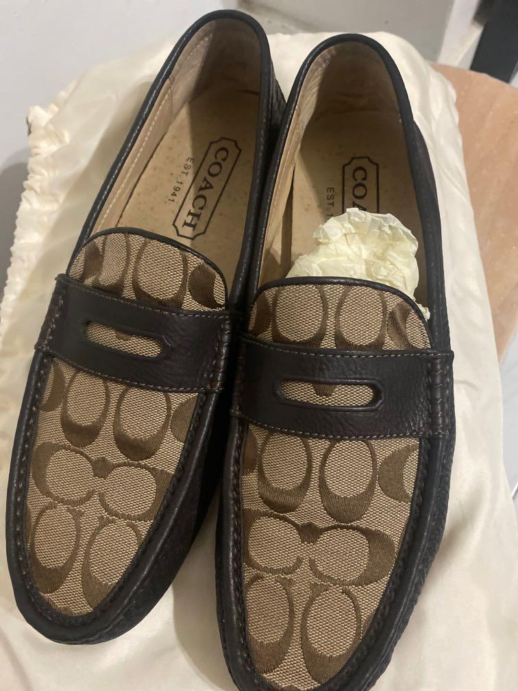 Authentic Coach Loafers, Men's Fashion, Footwear, Dress Shoes on Carousell