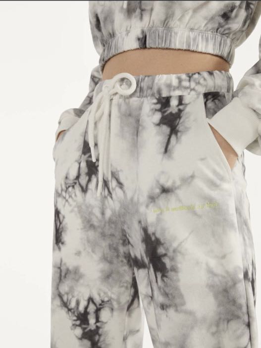 bershka jogger tie dye