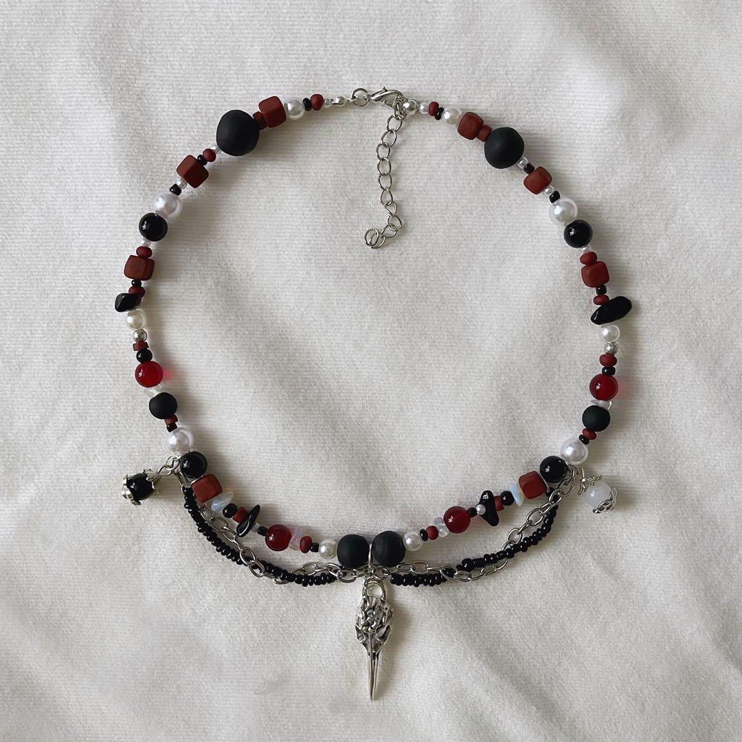 Red and black jewelry hot sale