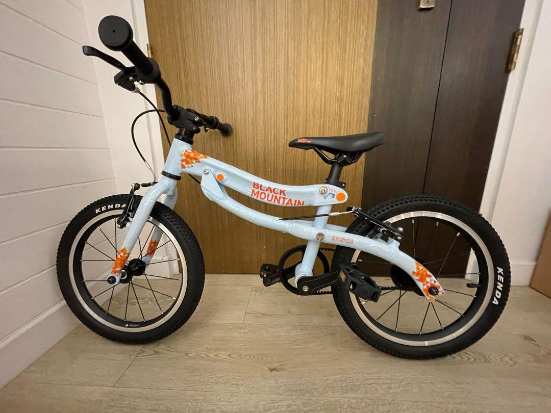 Black mountain Skog kids children mountain bike