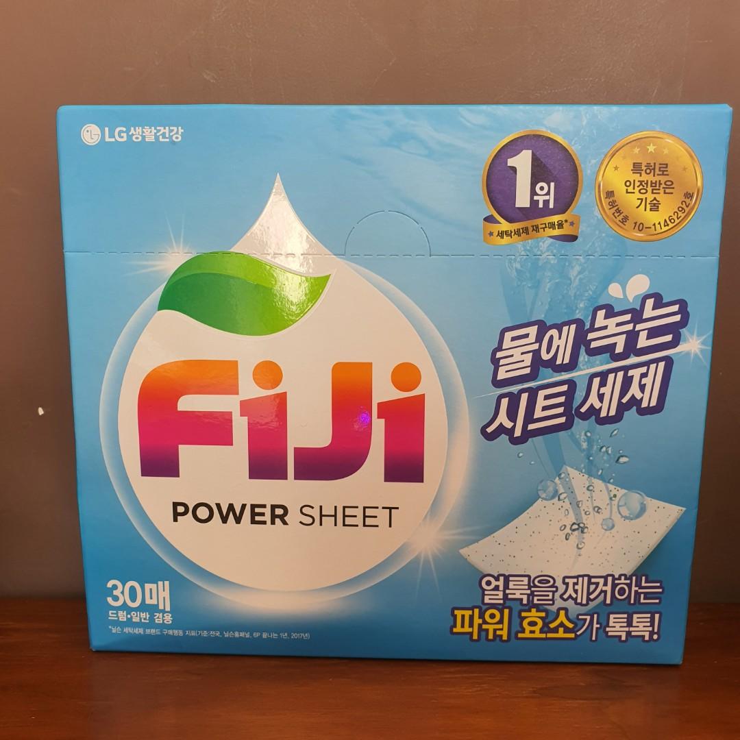 BNIB 100 Laundry detergent Fiji power sheets *while stocks lasts