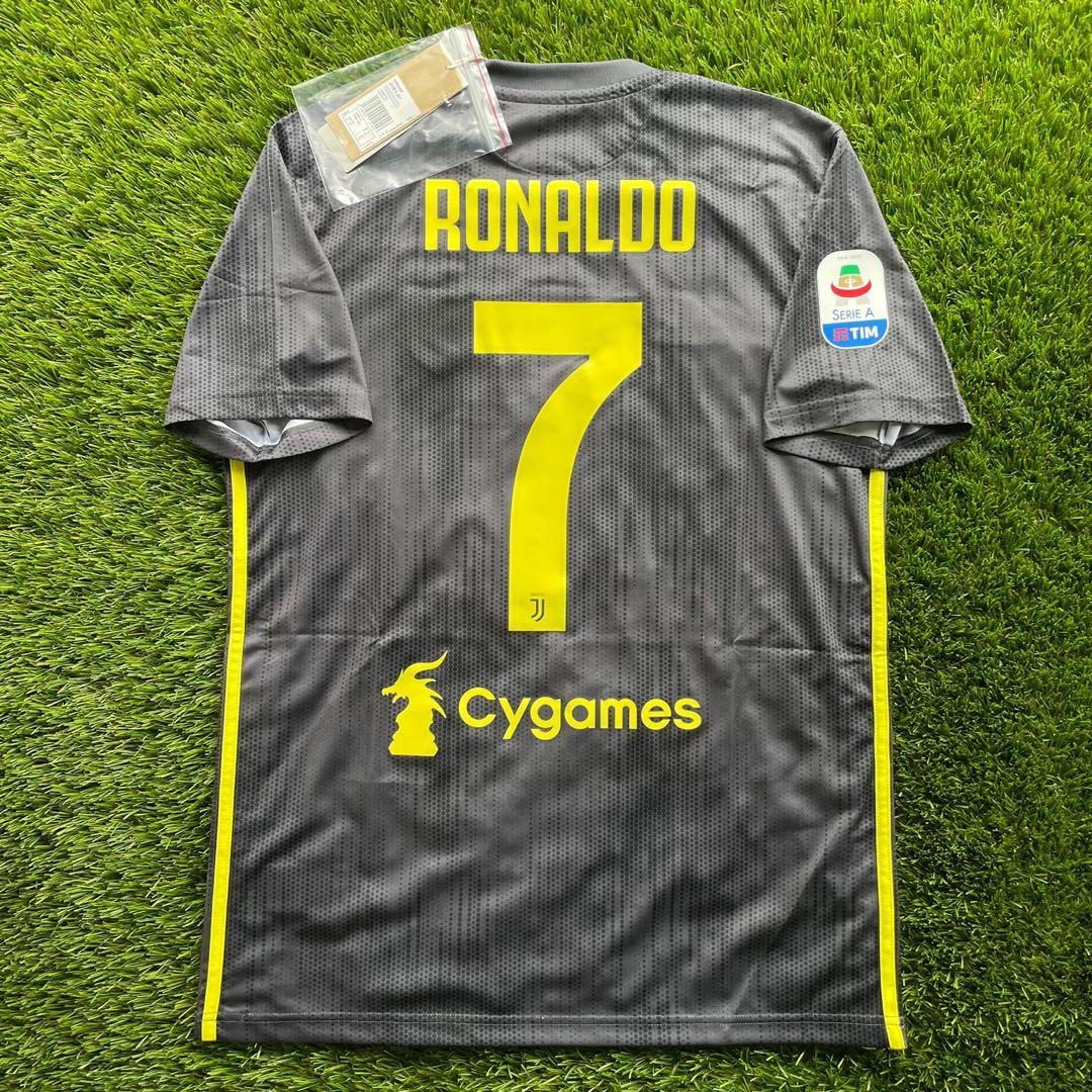 Details about   Juventus KIT Names+Numeri-Sponsor Official 2018-2019 Home 3RD Namesets 