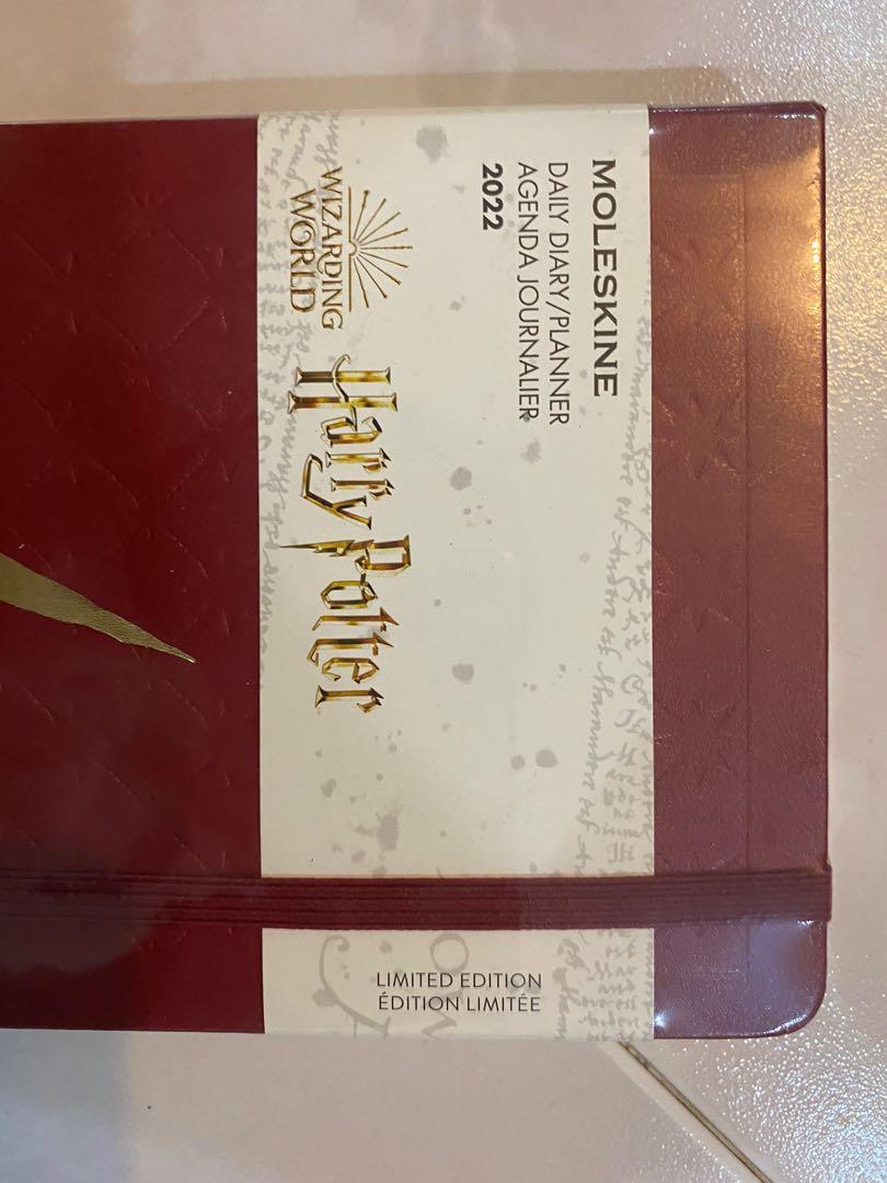 Brand New Limited Edition Harry Potter Moleskine Planner 2022, Hobbies