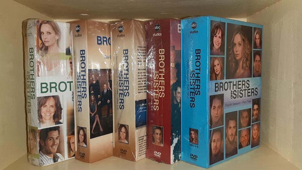 Brother & Sisters Series SET DVD (Category: CDs & DVDs) located in Valenzuela. Submitted by j3k0y (Listing ID 1155451199, Image 1). Description: Pls visit facebook.com/sineastasale for more items: BDs, DVDs, VCDs, VHS tapes, CDs, cassette tapes, books, memorabilia, etc. Brothers & Sisters Complete Season 1 Brothers & Sisters Complete Season 2 Brothers & Sisters Season 3 Part 1 Brothers & Sisters Season 4 Part 2.