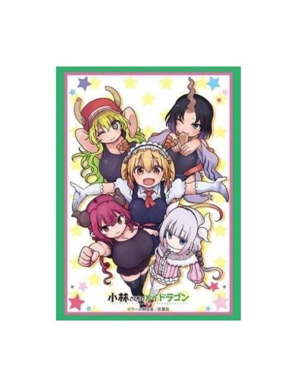 miss kobayashi's dragon maid card sleeves Laundry Dragonmaid Party Yu-Gi-Oh! Holographic  Kado Supplies Dragonmaid. Chara Sleeve Collection Matte Series