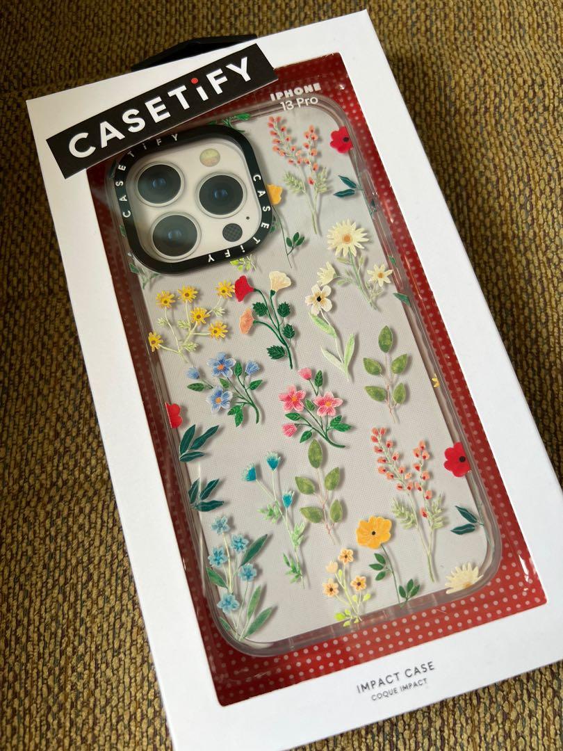 Casetify Floral case for iPhone 13 Pro, Mobile Phones & Gadgets, Mobile & Gadget Accessories