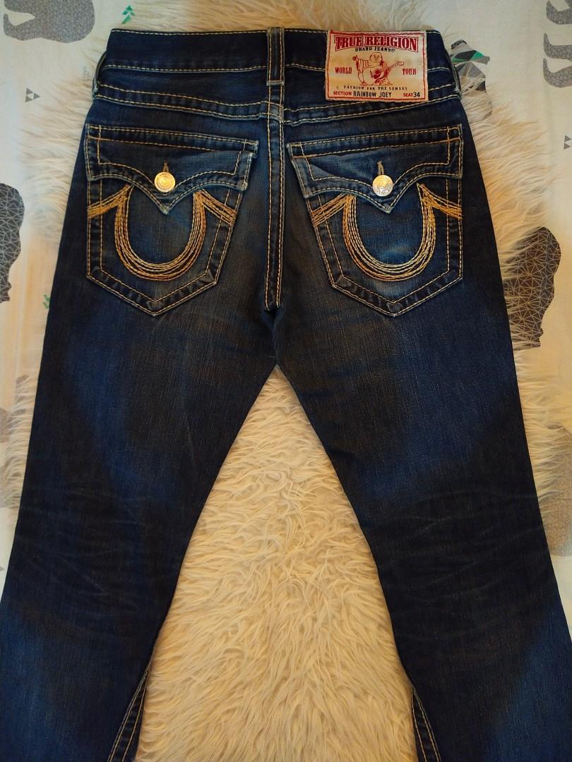 Celana jeans mewah TRUE RELIGION style 