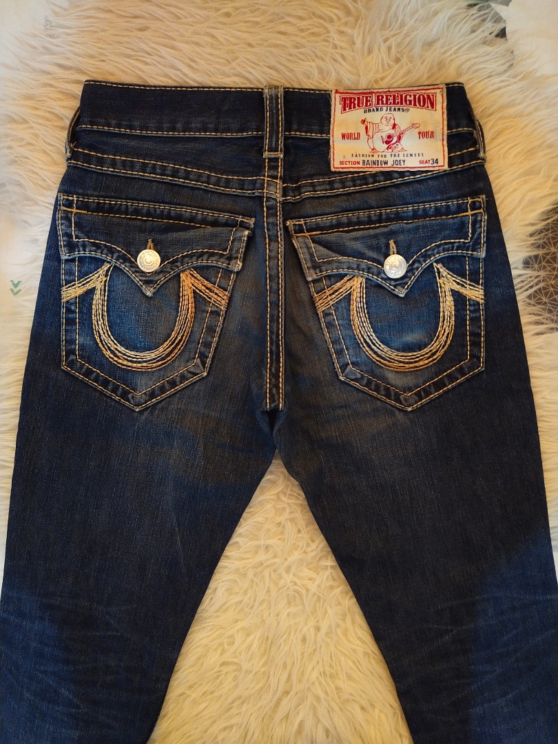 Celana jeans mewah TRUE RELIGION style 