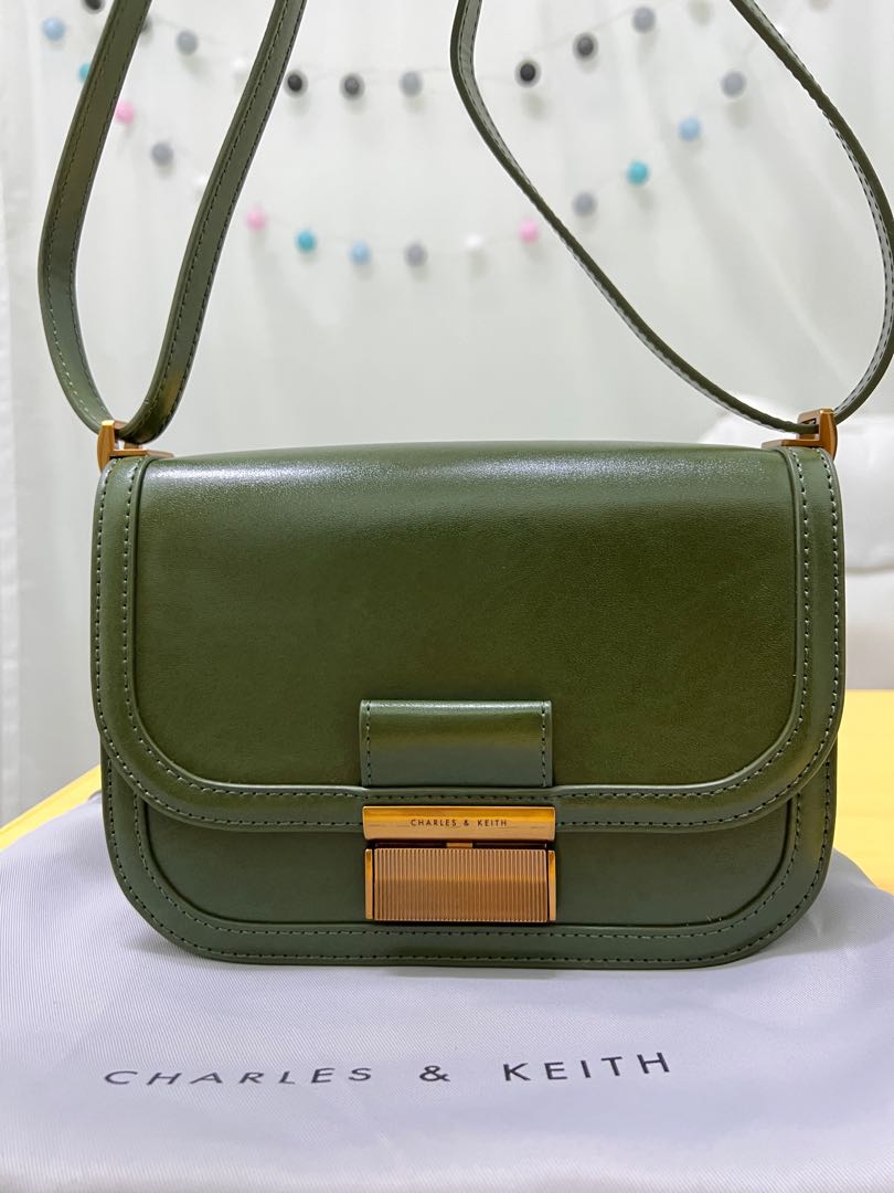 Charles & store keith green bag