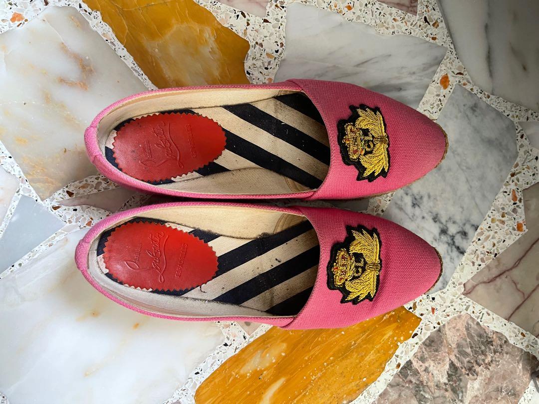Christian louboutin trainers clearance red