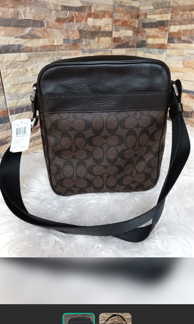 Man sling bag store branded