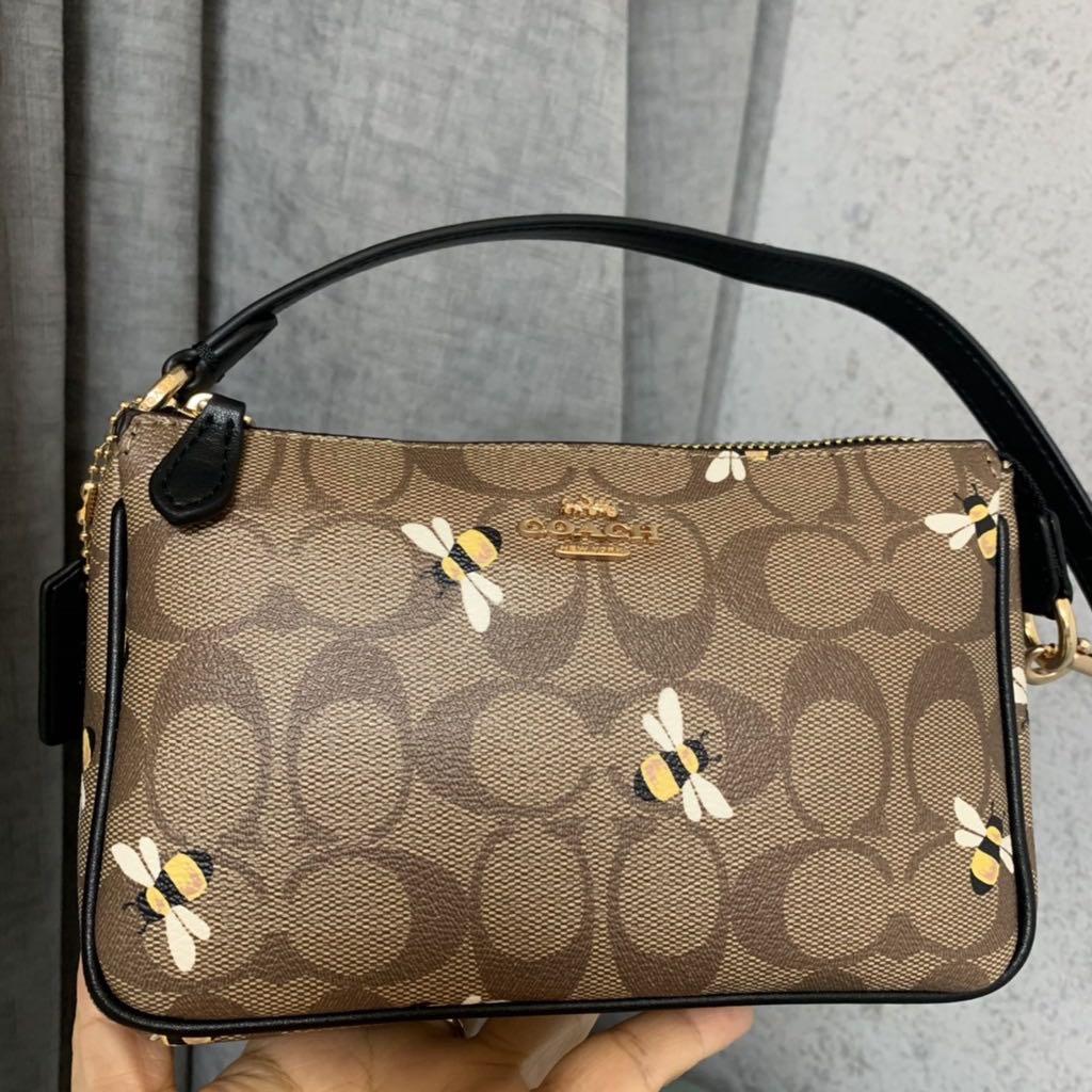 COACH OUTLET®  Nolita 19 In Signature Canvas With Bee Print