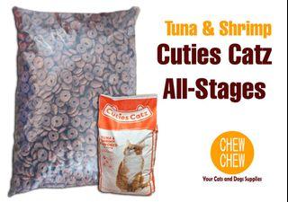 Cuties Catz Orange Dry Cat Food for All-Stages - Tuna & Shrimp