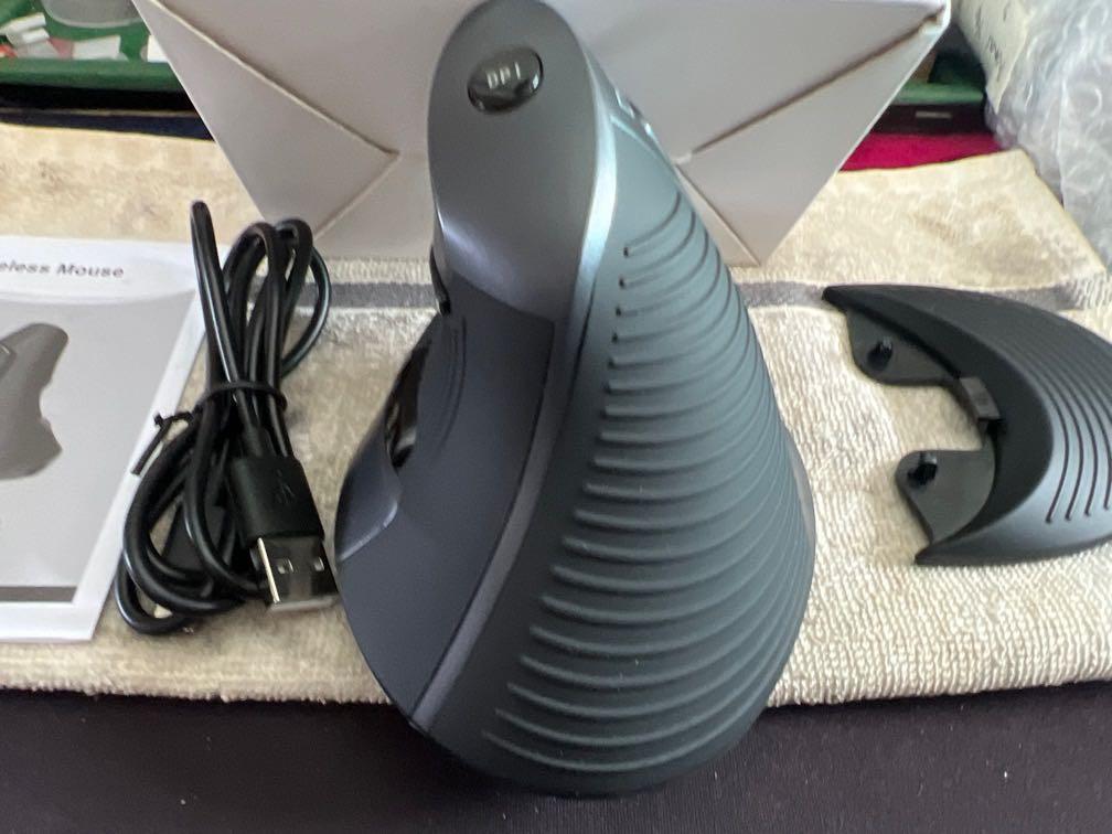 DELUX M618C Vertical Mouse - M618GX, Everything Else on Carousell