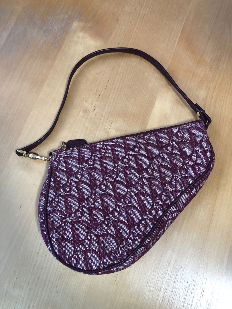 Dior Vintage Saddle Bag red Women s Fashion Bags Wallets