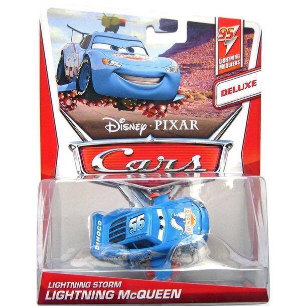 Disney Pixar Cars Mattel Dinoco Lightning Storm Lightning McQueen, Hobbies  & Toys, Toys & Games on Carousell