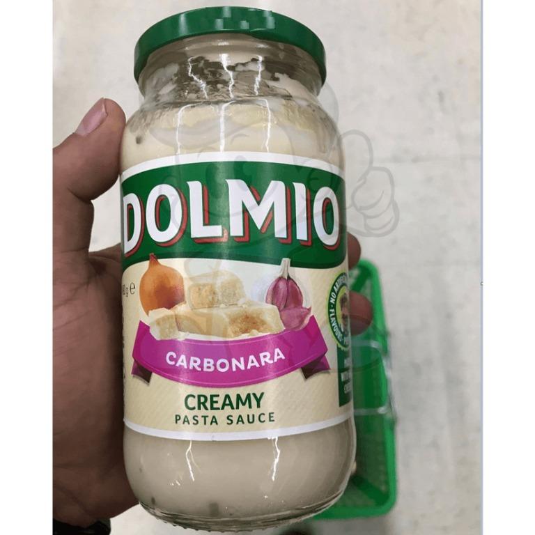 Dolmio Carbonara Creamy Pasta Sauce (2 x 490g), Food & Drinks, Other Food &  Drinks on Carousell