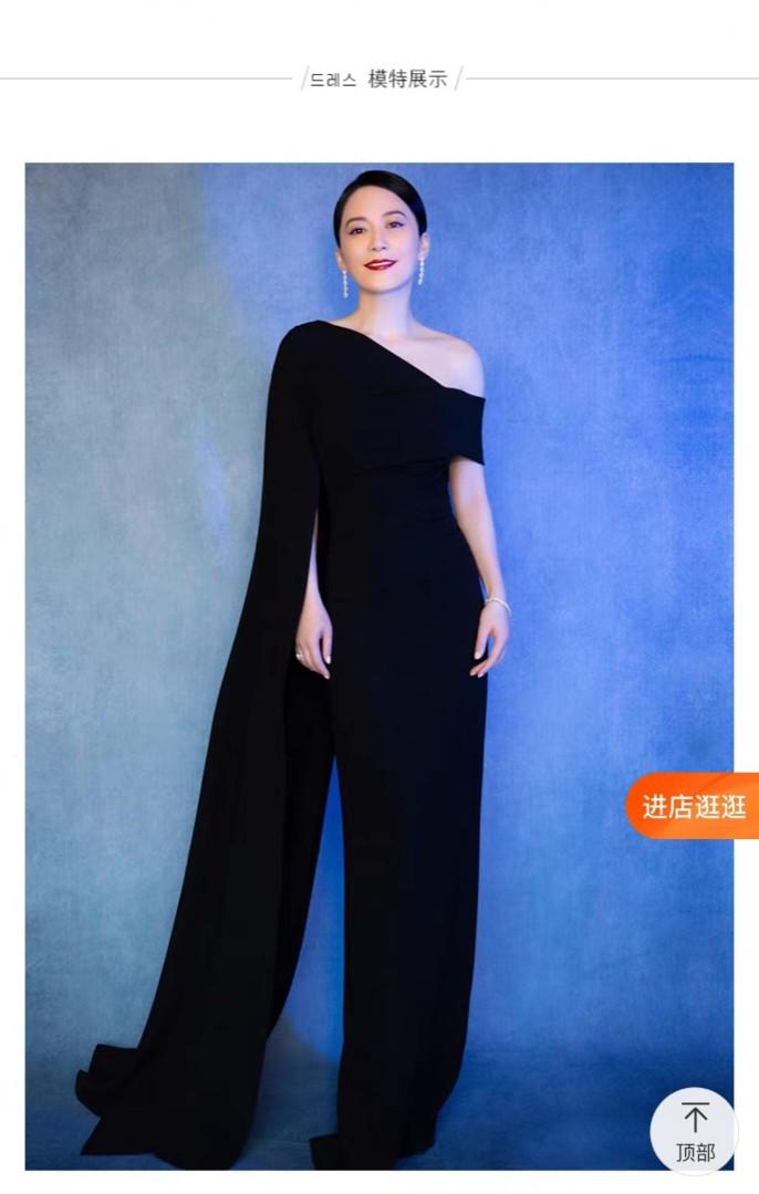 Elegant black gown brand new Women s Fashion Dresses Sets