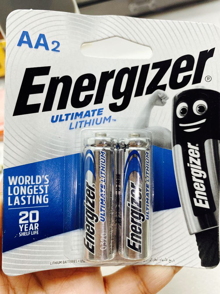 ENERGIZER® ULTIMATE LITHIUM™ AA BATTERIES, 44% OFF
