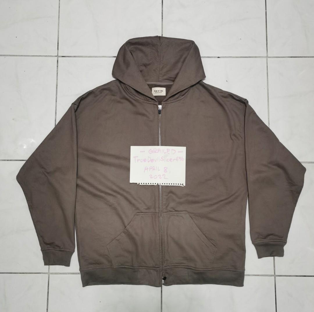Fear of God Everyday Hoodies Full Zip Men s Fashion Coats