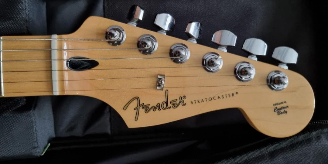 TODAY ONLY SALE Fender Player HSS Stratocaster Electric Guitar + Boss