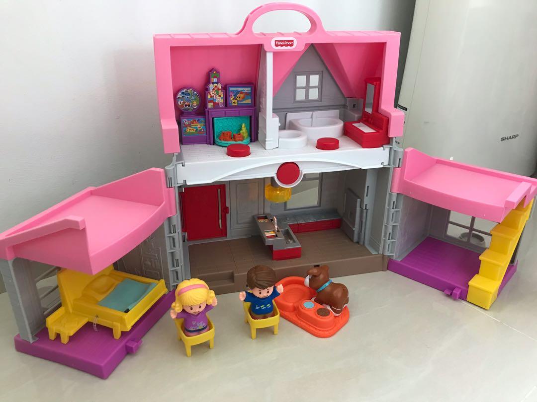 Little people big helpers home pink discount
