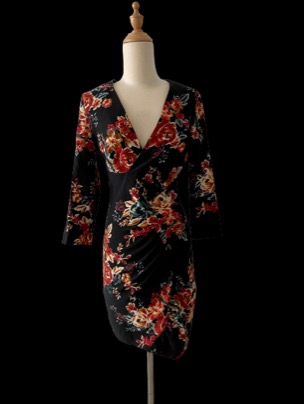 Flower mini dress - Zara, size S, Women ...