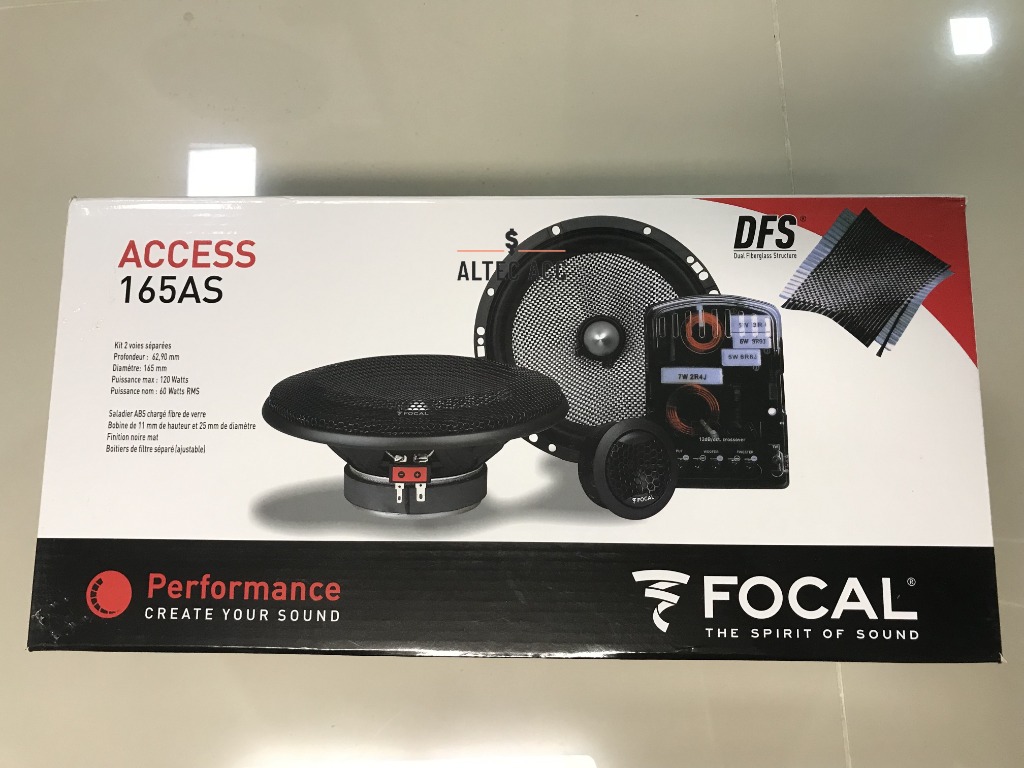 フォーカル focal 165AS - 自動車アクセサリー