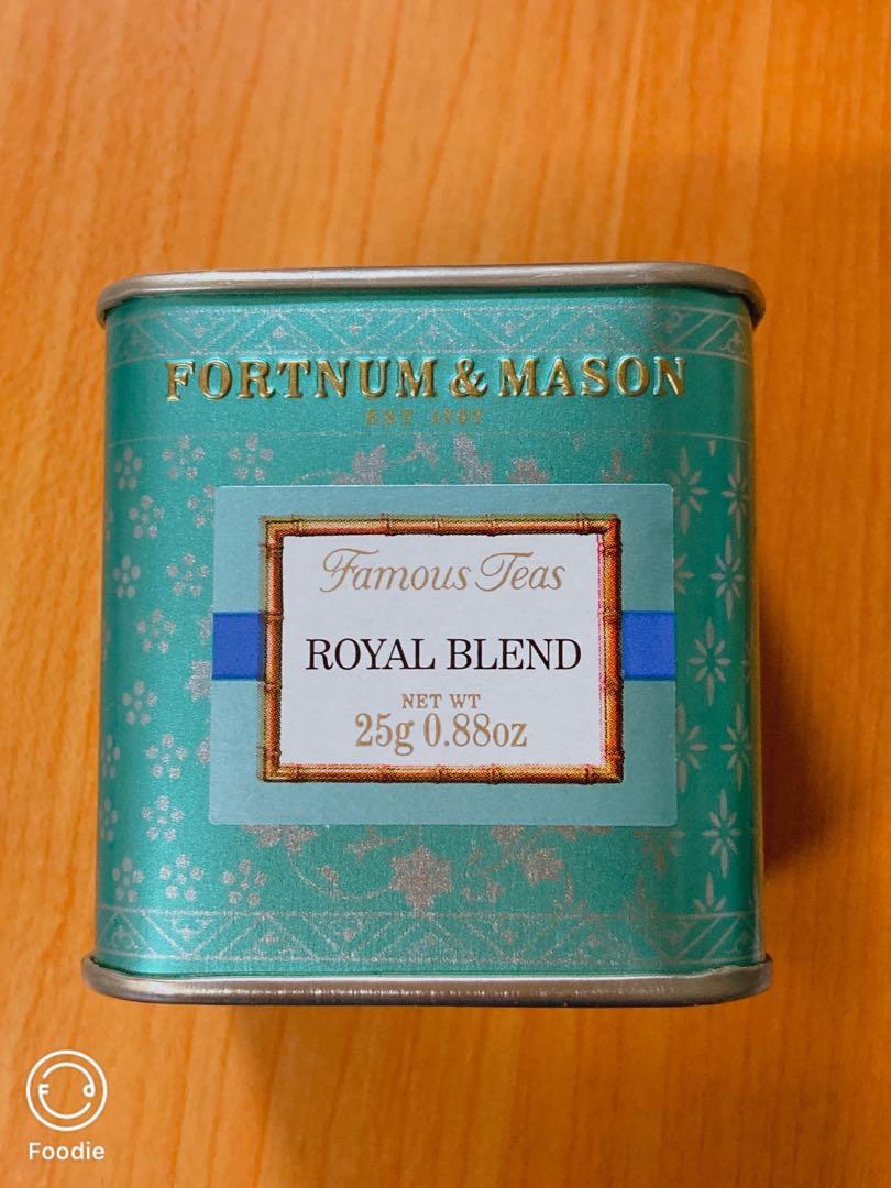英國品牌皇家紅茶茶葉fortnum Mason F M Famous Royal Blend Tea Leaf 嘢食 嘢飲 包裝食物 即食食物 Carousell