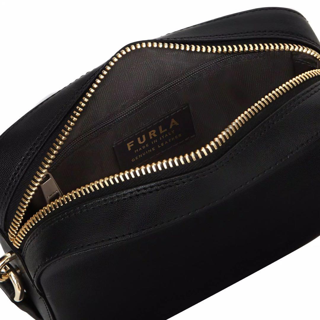 Furla block sales mini crossbody nero