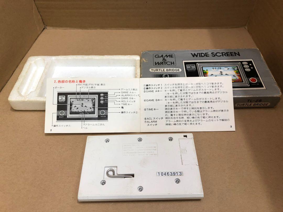 絕版遊戲機咭片機系列）80年代日本製懷舊絕版Nintendo 任天堂game and