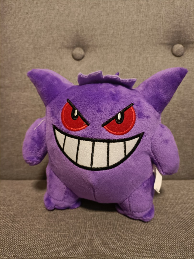 Gengar plushie, Hobbies & Toys, Toys & Games on Carousell