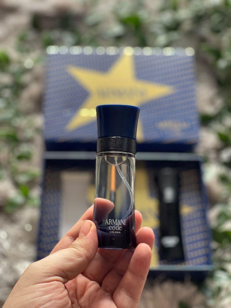 Armani men's online miniature set
