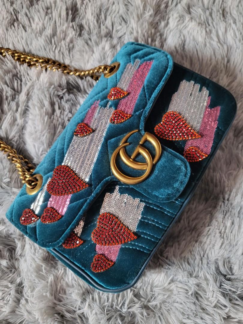 Gucci Marmont Bundle Item free kasut, Women's Fashion, Bags & Wallets,  Shoulder Bags on Carousell