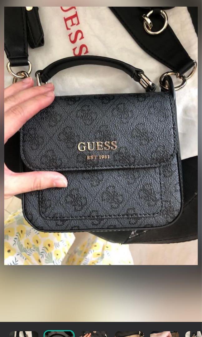 Guess kathryn deals mini shoulder bag