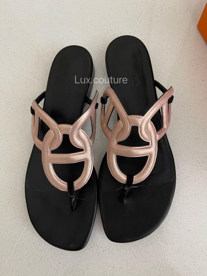 HERMES Beach Sandal Luxury Sneakers Footwear on Carousell