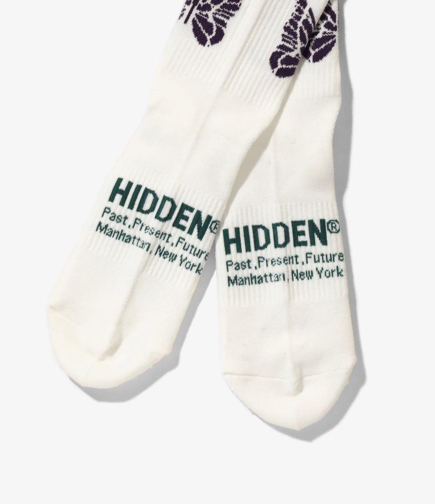 HIDDEN NY X NEEDLES JACQUARD SOCKS