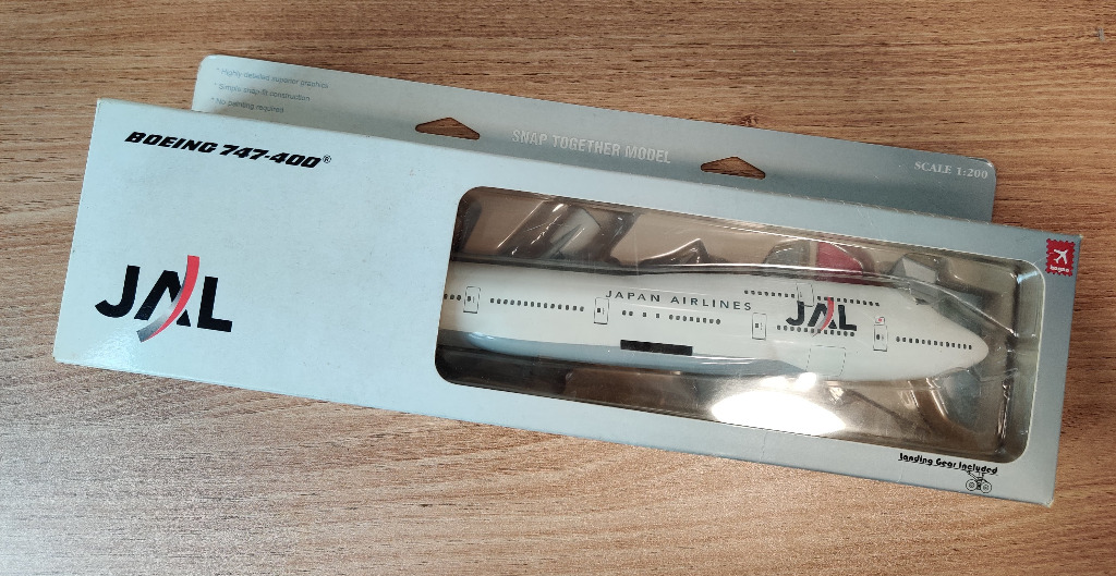 Hogan wings: Japan Airlines Boeing 747-400 中古懷舊飛機模型, 興趣