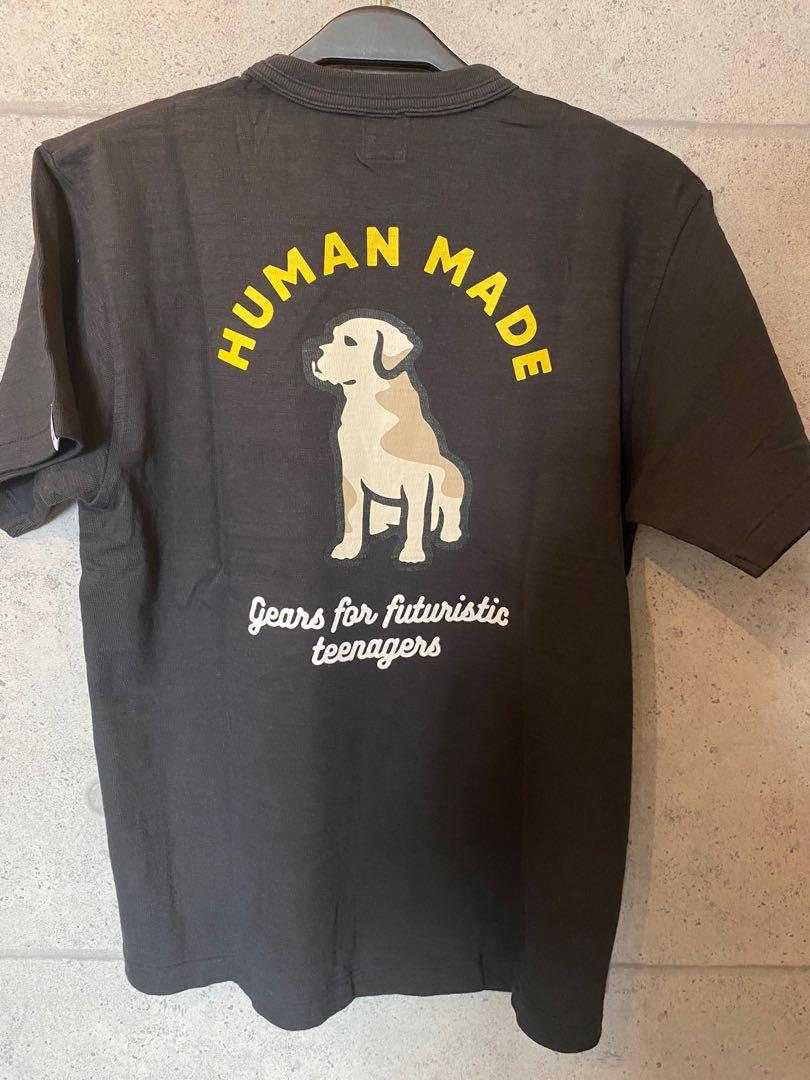 Human made dog logo tee size M #2303, 男裝, 上身及套裝, T-shirt