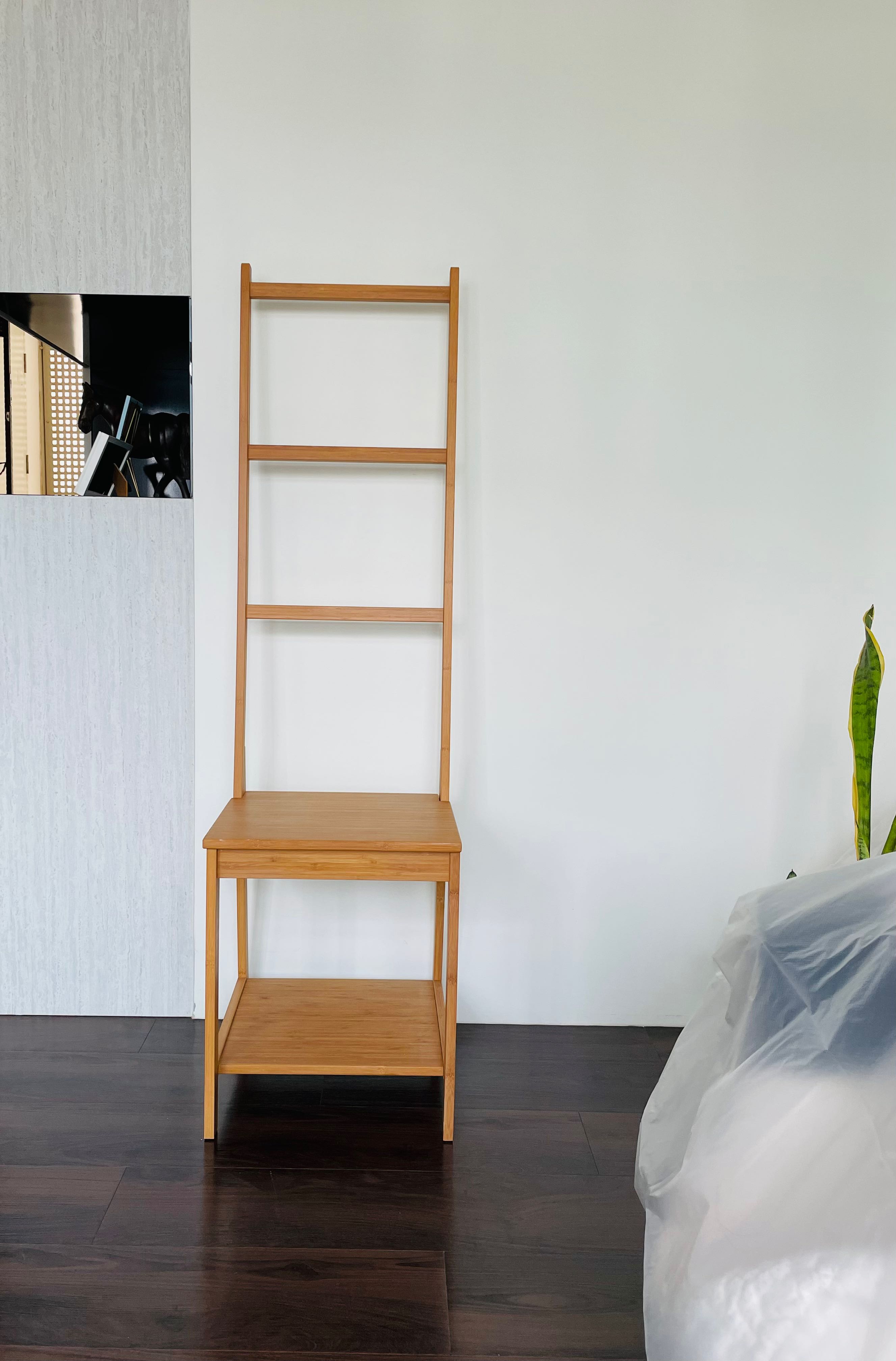 IKEA bamboo towel rack chair RAGRUND, Furniture & Home Living, Bathroom