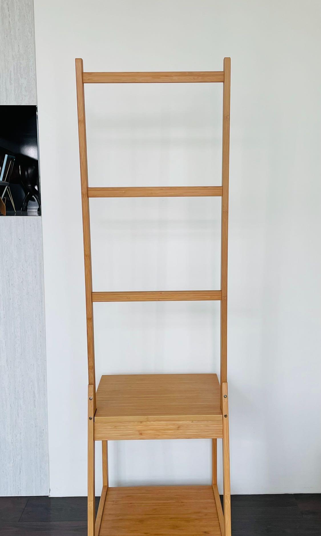 IKEA bamboo towel rack chair RAGRUND, Furniture & Home Living, Bathroom