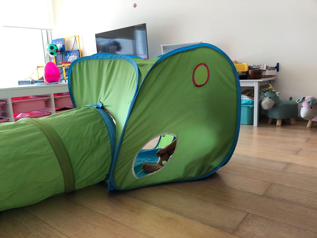 IKEA Busa Play Tent and Tunnel, Babies & Kids, Infant Playtime on Carousell
