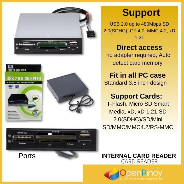 Internal Card Reader USB 2.0 High SpeedSelling, Computers & Tech, Parts
