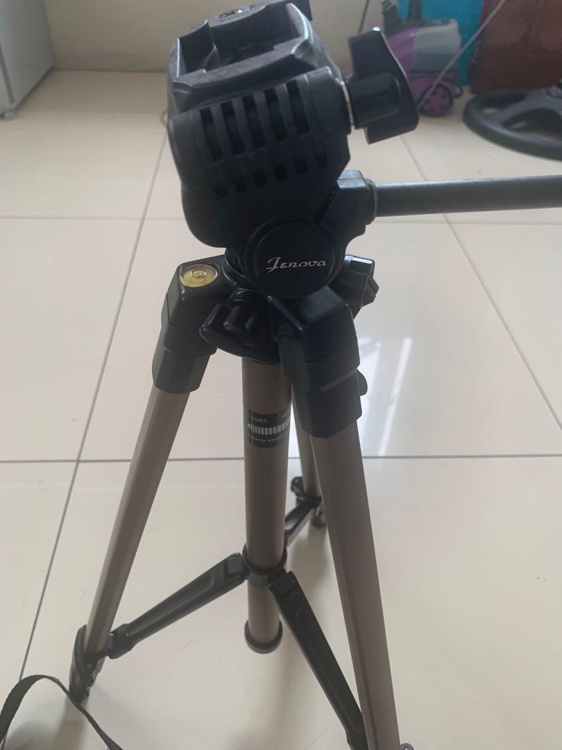 TRIPOD CAMERA (Category: Tripods & Monopods) located in Quezon City. Submitted by prelovedsaleitems (Listing ID 1155352008, Image 2). Description: Camera stand Jenova tripod stand .