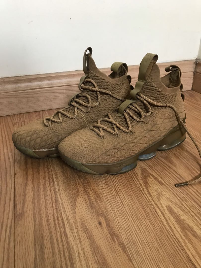 Lebron 15 brown store