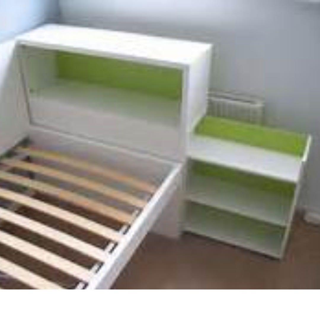 KATONG PICK UP ikea flaxa single bed frame with headboard and display