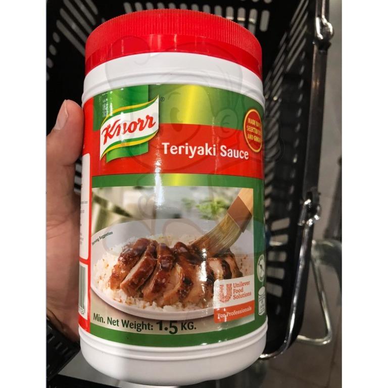 Knorr Teriyaki Sauce 1.5kg, Food & Drinks, Spice & Seasoning on Carousell