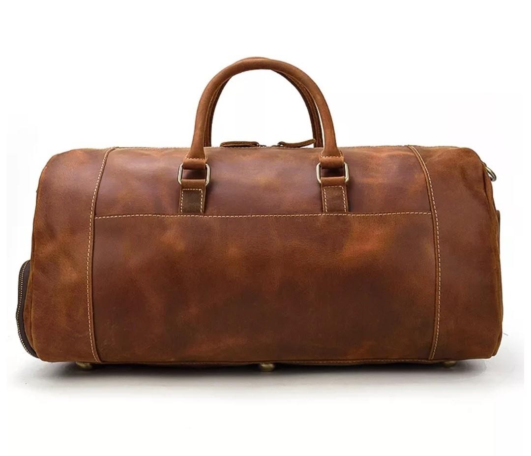 Leather Travel bag Men s Fashion Bags Sling Bags on Carousell