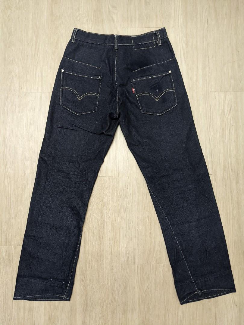 Levis 501 top engineered jeans